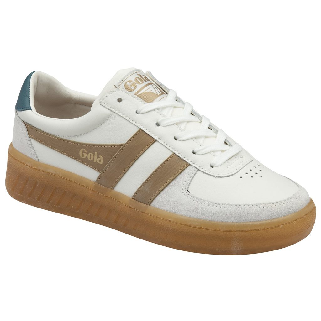 Gola Classics Grandslam Elite Sneakers Fehér Világos Páva Hungary | UBG-139462