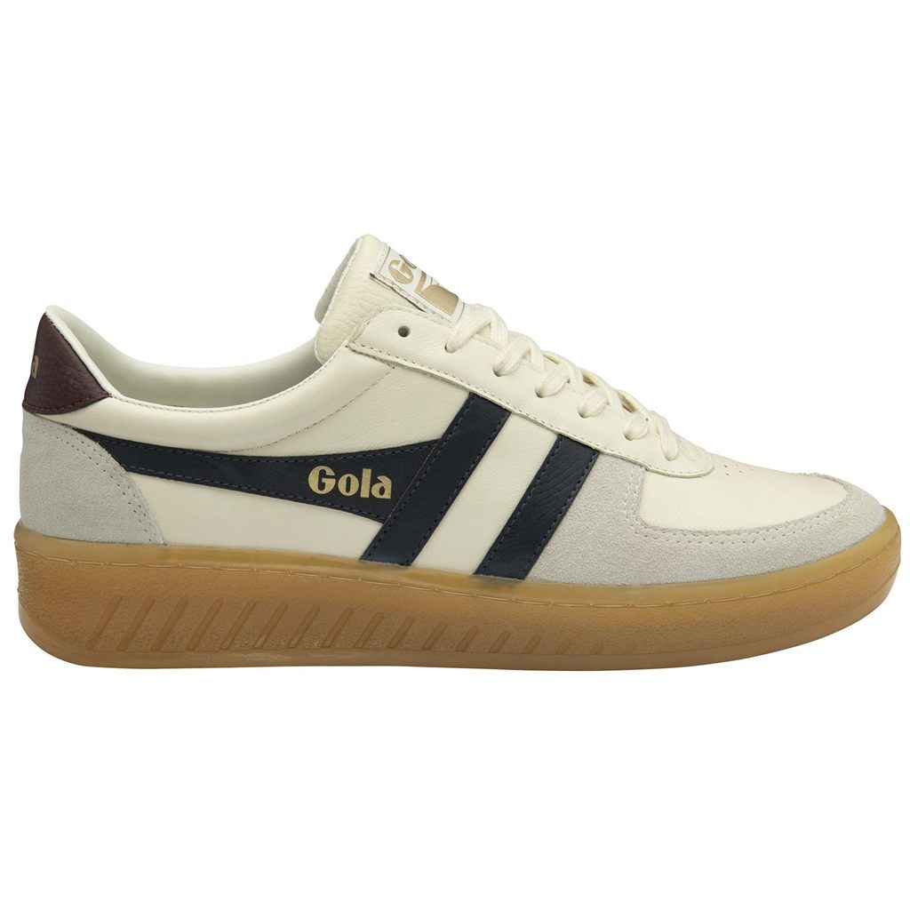 Gola Classics Grandslam Elite Sneakers Fehér Sötétkék Bordó Hungary | SYO-026481