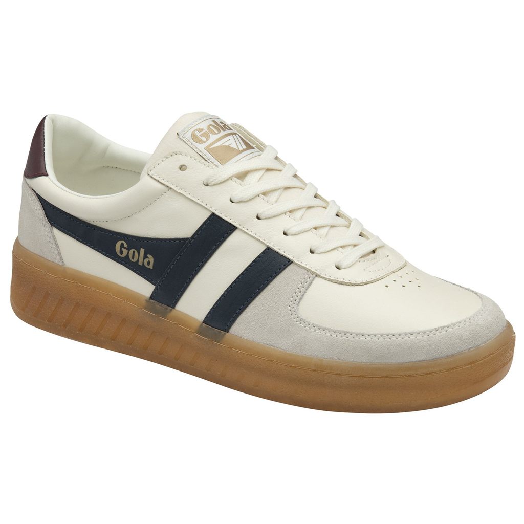 Gola Classics Grandslam Elite Sneakers Fehér Sötétkék Bordó Hungary | SYO-026481