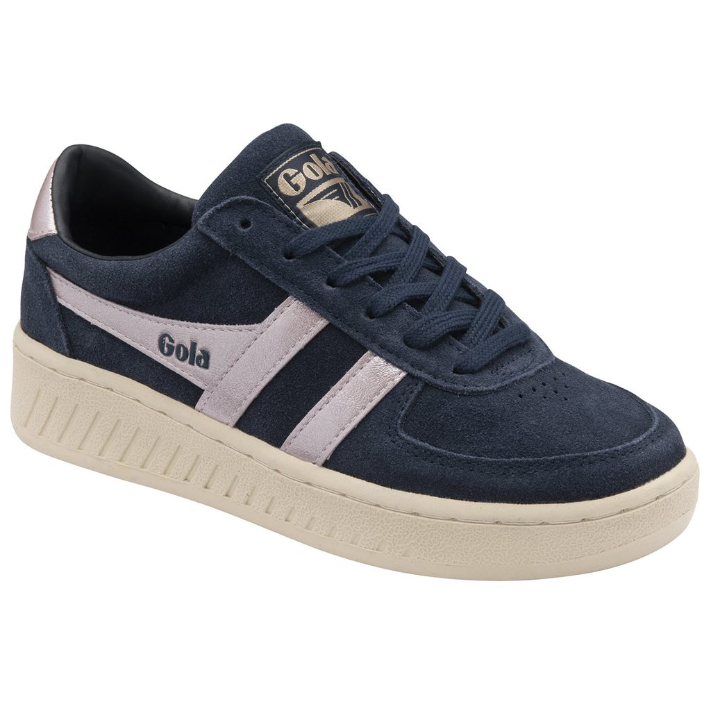 Gola Classics Grandslam Flame Sneakers Sötétkék Rózsaszín Hungary | ENS-062174