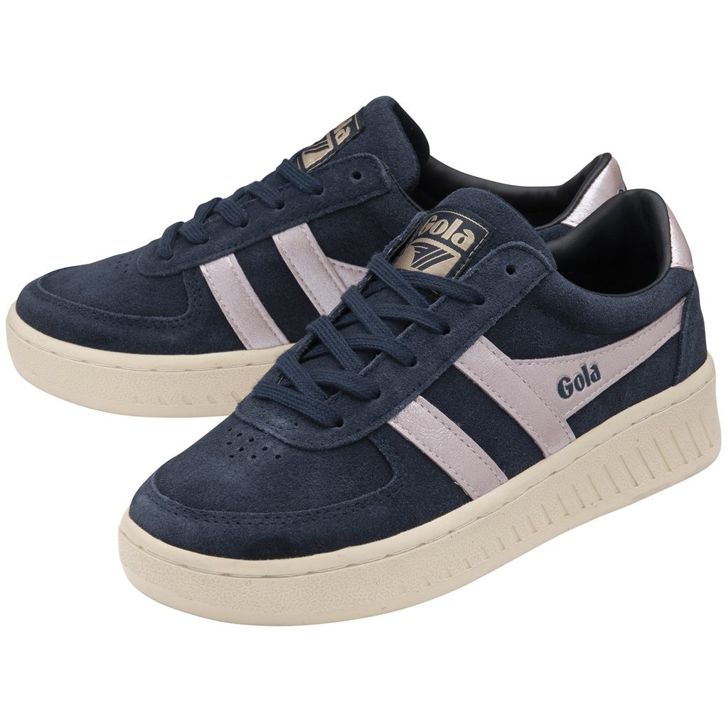 Gola Classics Grandslam Flame Sneakers Sötétkék Rózsaszín Hungary | ENS-062174