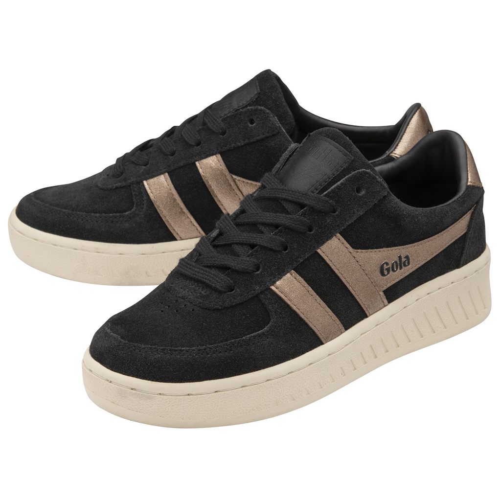 Gola Classics Grandslam Flame Sneakers Fekete Réz Hungary | ODB-672059