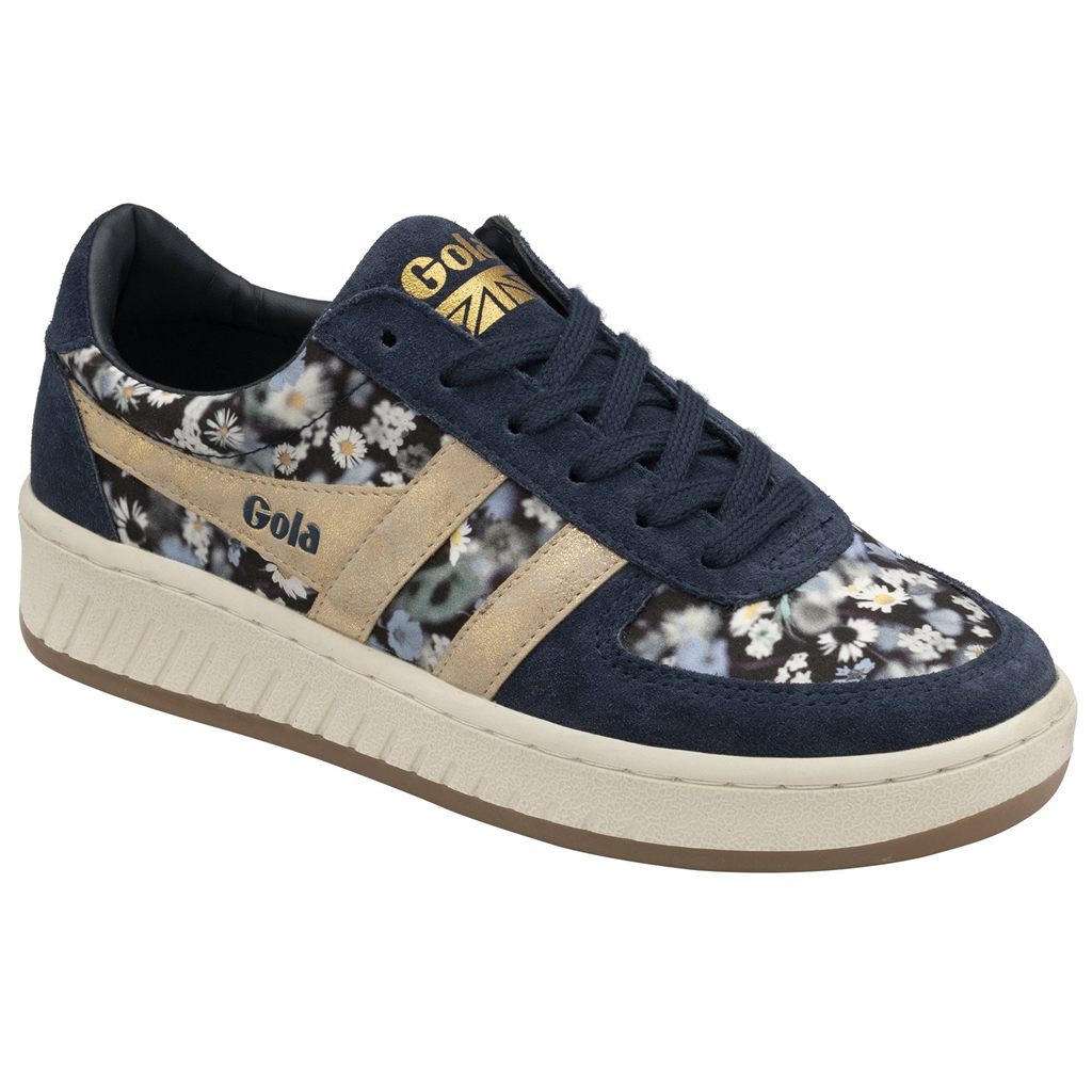 Gola Classics Grandslam LBTY BR Sneakers Sötétkék Arany Hungary | CWO-570248