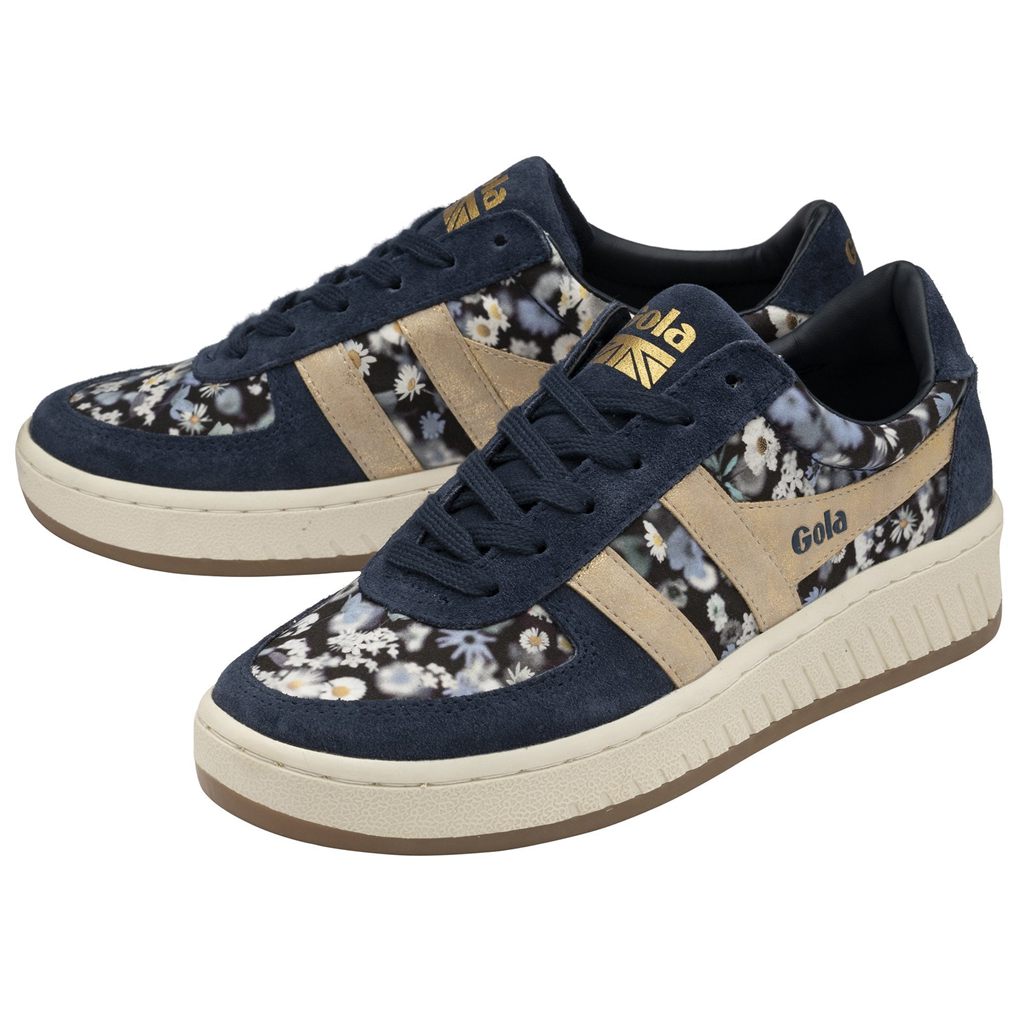 Gola Classics Grandslam LBTY BR Sneakers Sötétkék Arany Hungary | CWO-570248