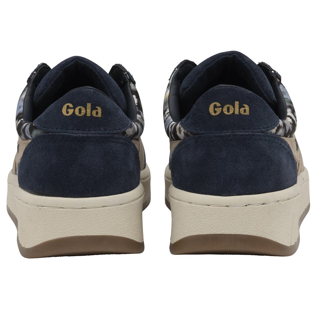 Gola Classics Grandslam LBTY BR Sneakers Sötétkék Arany Hungary | CWO-570248