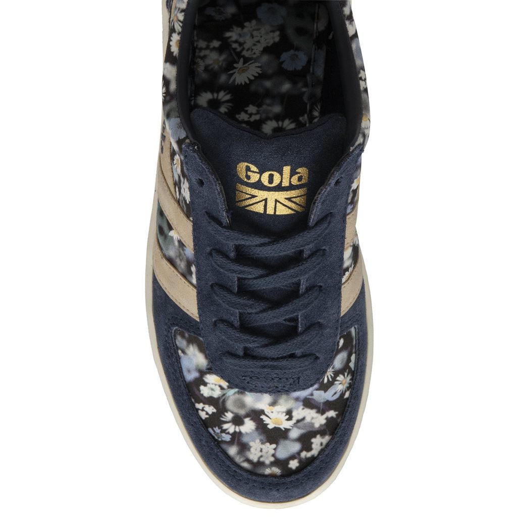 Gola Classics Grandslam LBTY BR Sneakers Sötétkék Arany Hungary | CWO-570248