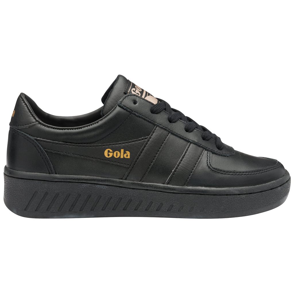 Gola Classics Grandslam Leather Sneakers Fekete Hungary | NWP-623904