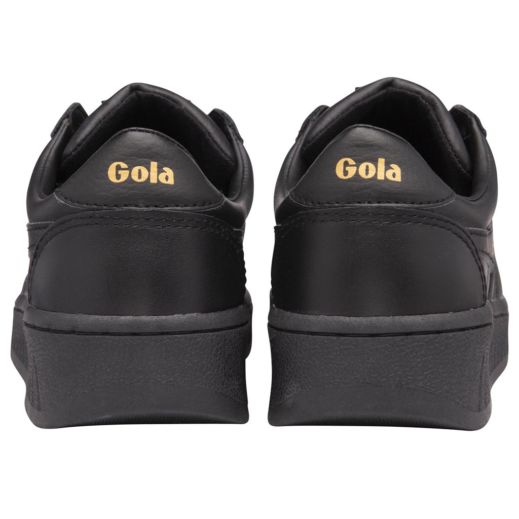 Gola Classics Grandslam Leather Sneakers Fekete Hungary | NWP-623904