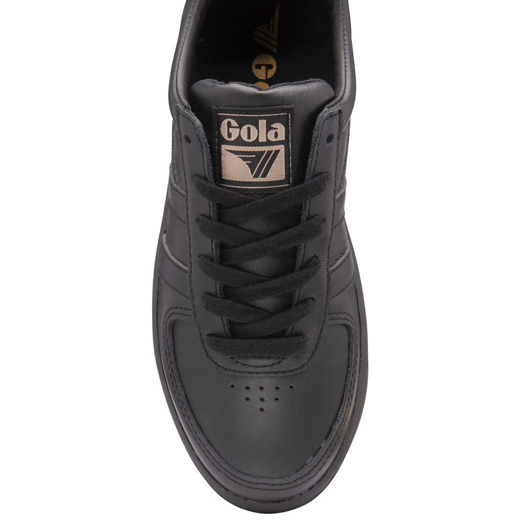 Gola Classics Grandslam Leather Sneakers Fekete Hungary | NWP-623904