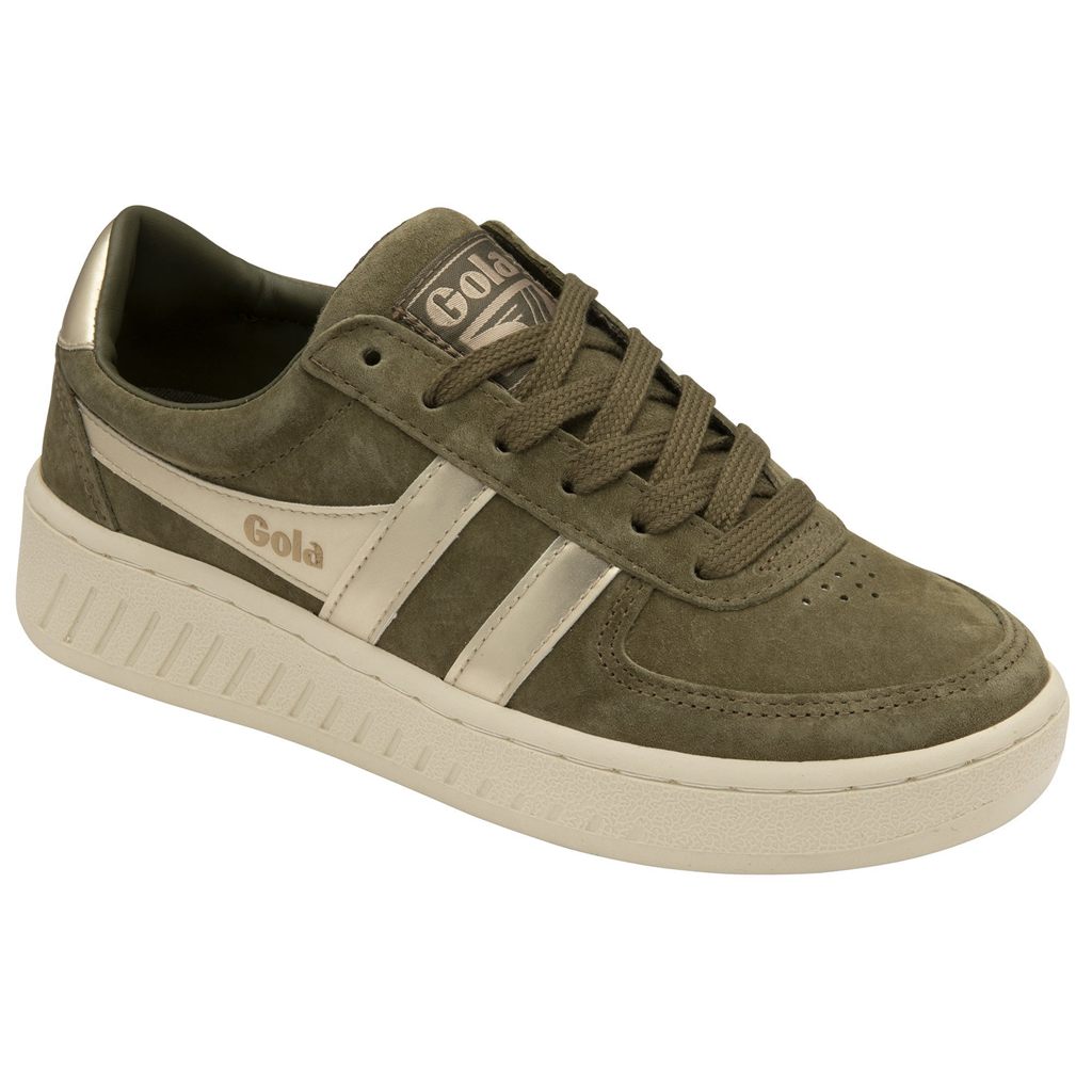 Gola Classics Grandslam Pearl Sneakers Khaki Hungary | HCX-625408