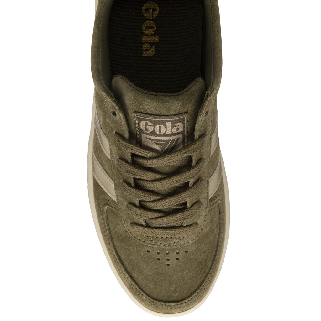 Gola Classics Grandslam Pearl Sneakers Khaki Hungary | HCX-625408