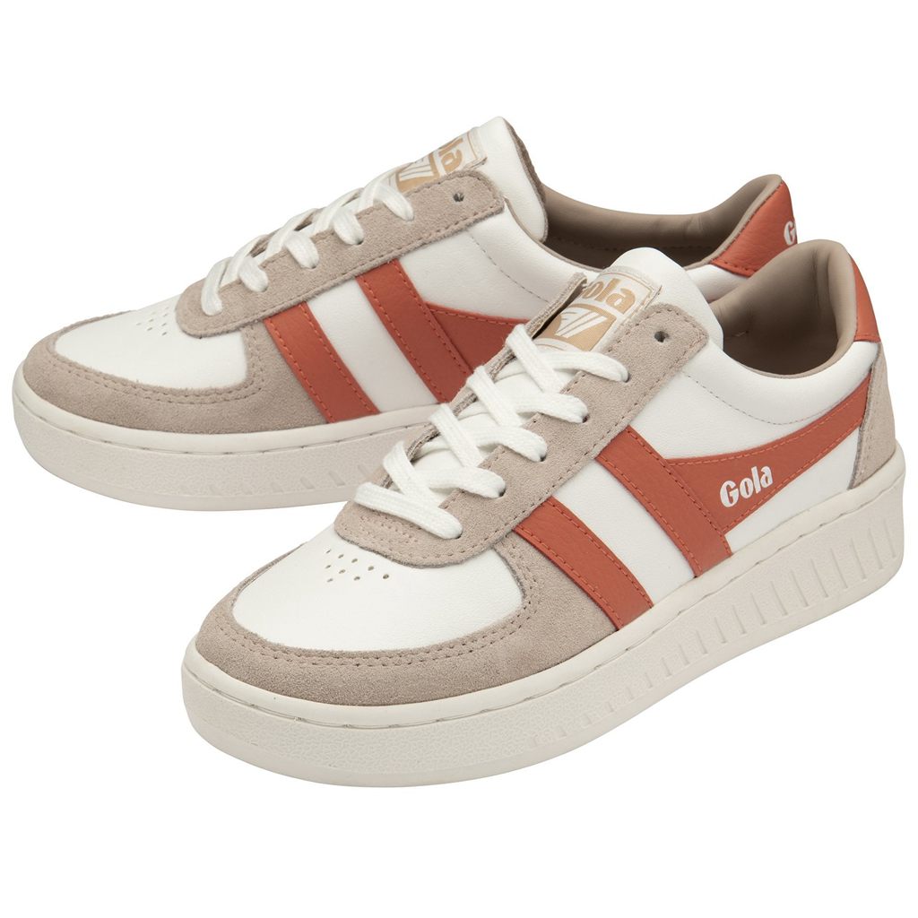 Gola Classics Grandslam Pure Sneakers Fehér Korall Hungary | NGQ-245308