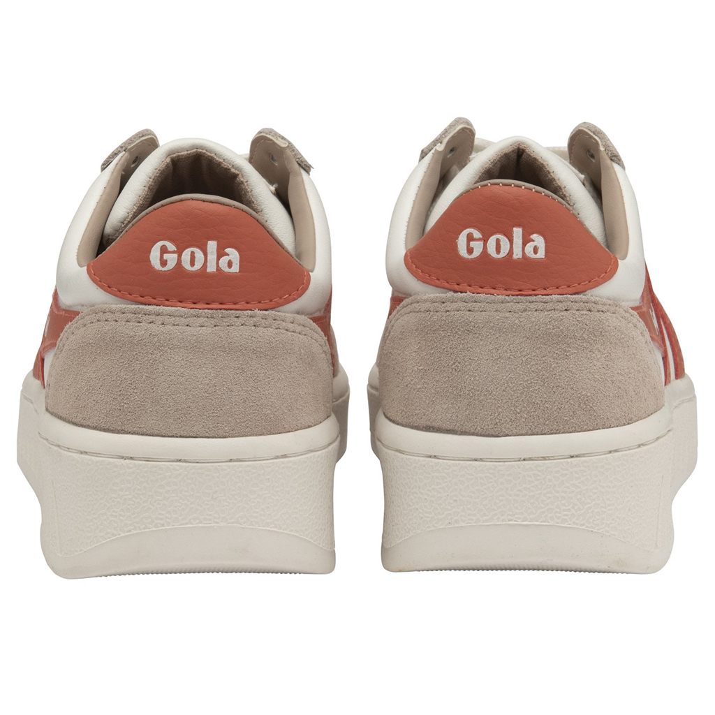 Gola Classics Grandslam Pure Sneakers Fehér Korall Hungary | NGQ-245308