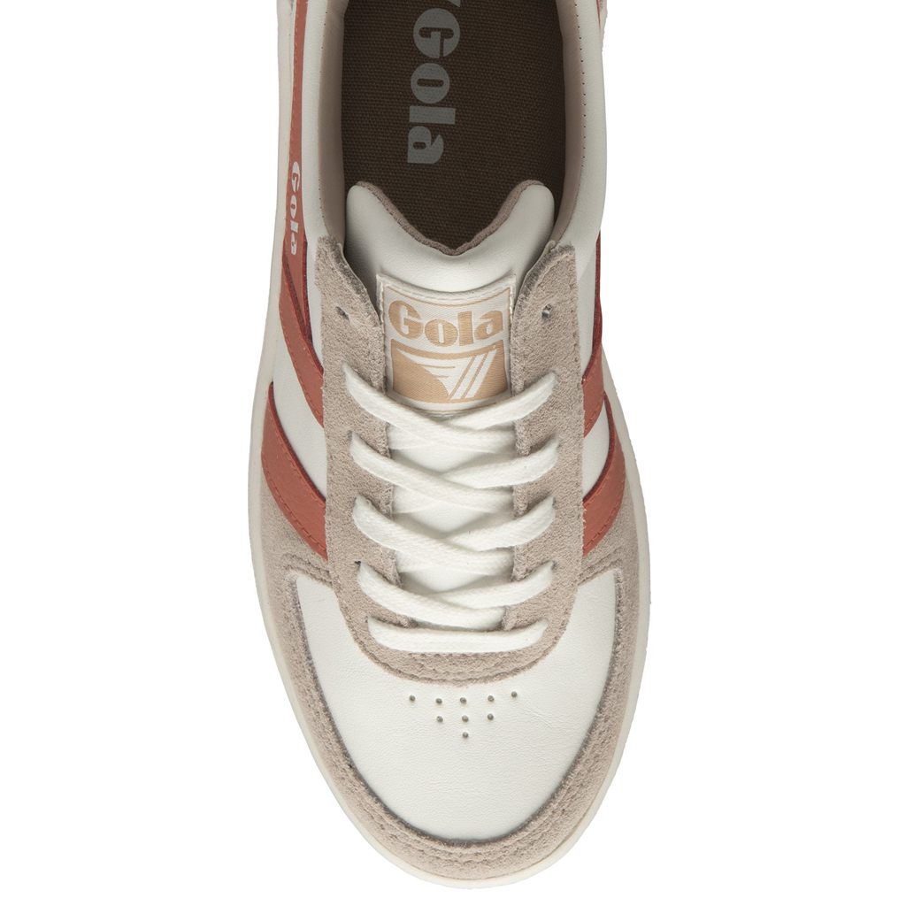 Gola Classics Grandslam Pure Sneakers Fehér Korall Hungary | NGQ-245308