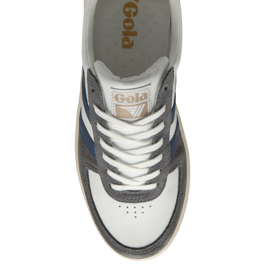 Gola Classics Grandslam Quadrant Sneakers Fehér Kék Hungary | CER-137059