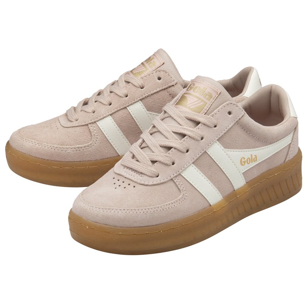 Gola Classics Grandslam Suede Sneakers Rózsaszín Fehér Hungary | OXL-956124