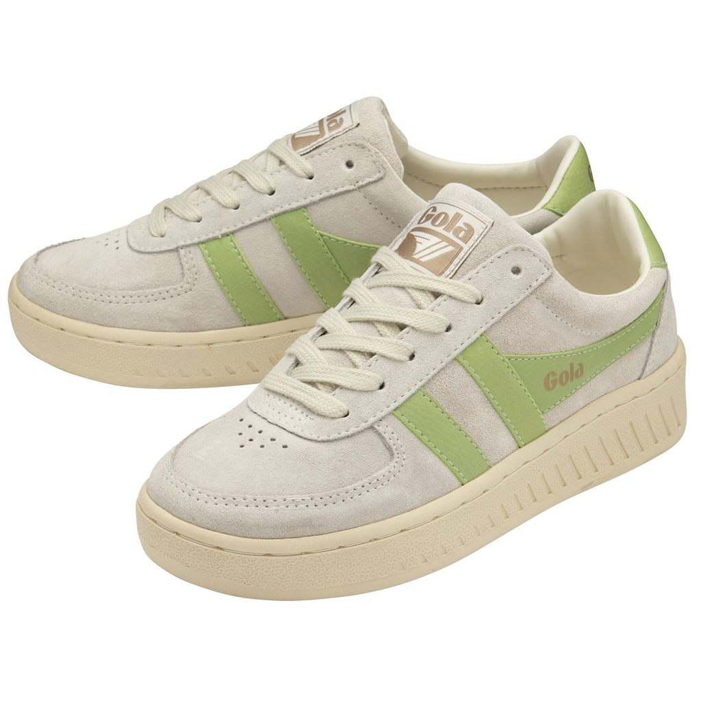 Gola Classics Grandslam Suede Sneakers Fehér Zöld Hungary | AKN-249867