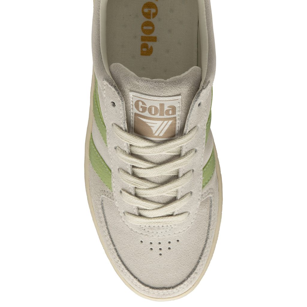 Gola Classics Grandslam Suede Sneakers Fehér Zöld Hungary | AKN-249867