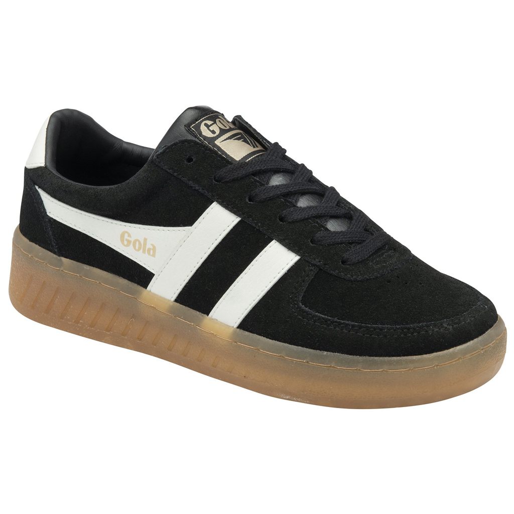 Gola Classics Grandslam Suede Sneakers Fekete Fehér Hungary | WOE-298041