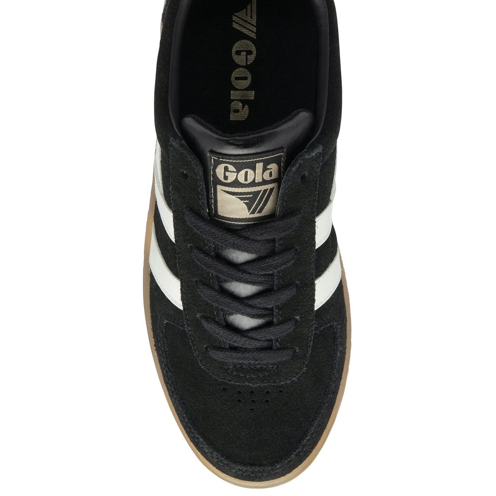 Gola Classics Grandslam Suede Sneakers Fekete Fehér Hungary | WOE-298041