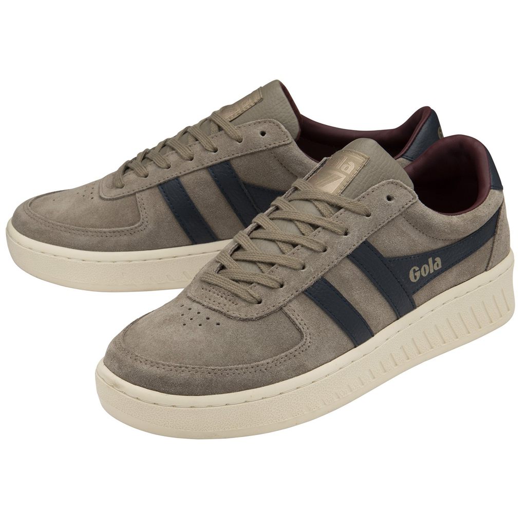 Gola Classics Grandslam Suede Sneakers Sötétkék Bordó Hungary | ANW-875601