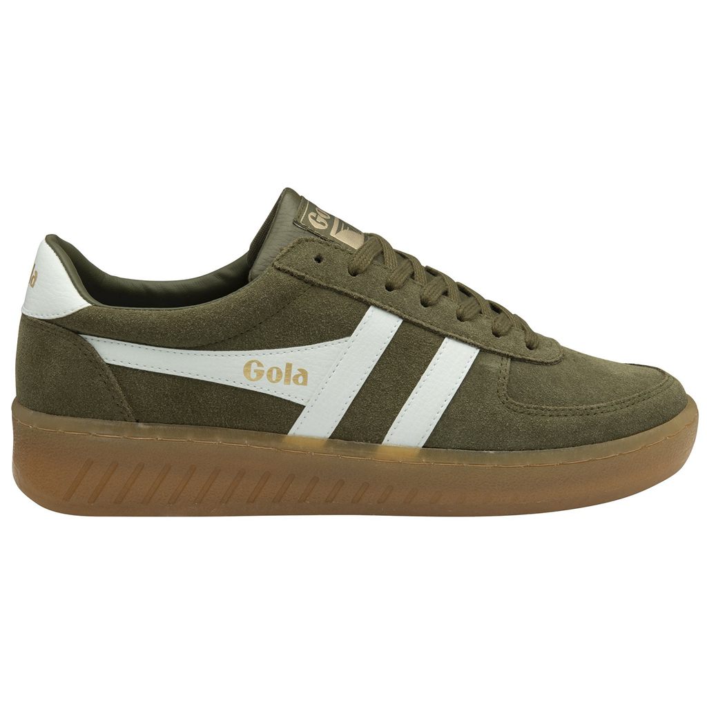 Gola Classics Grandslam Suede Sneakers Khaki Fehér Hungary | WSE-287549
