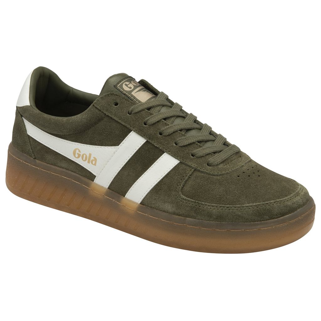 Gola Classics Grandslam Suede Sneakers Khaki Fehér Hungary | WSE-287549