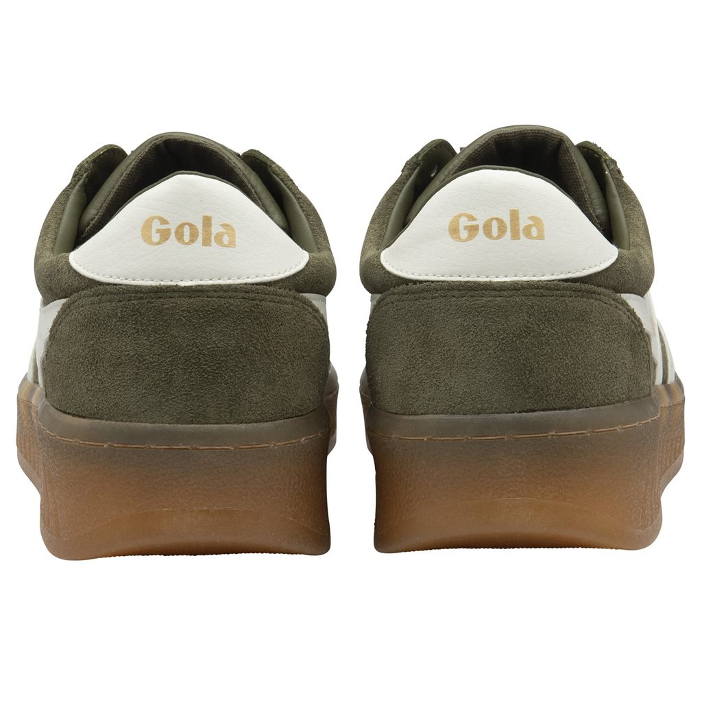 Gola Classics Grandslam Suede Sneakers Khaki Fehér Hungary | WSE-287549