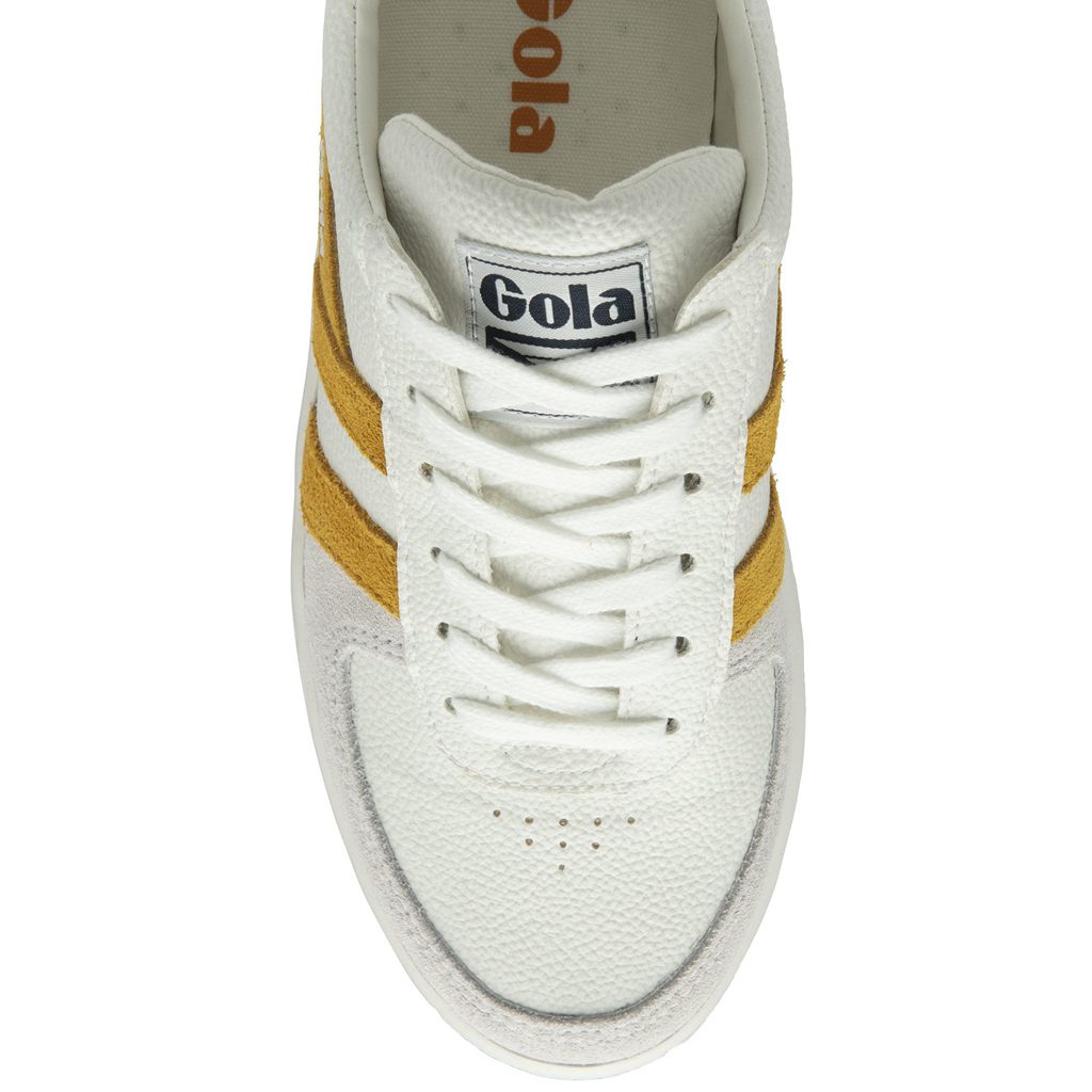 Gola Classics Grandslam Trident Sneakers Fehér Sötétkék Hungary | PWG-045916