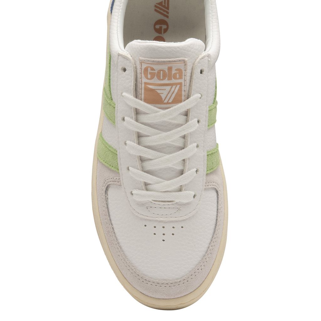 Gola Classics Grandslam Trident Sneakers Fehér Zöld Rózsaszín Hungary | QLA-709843