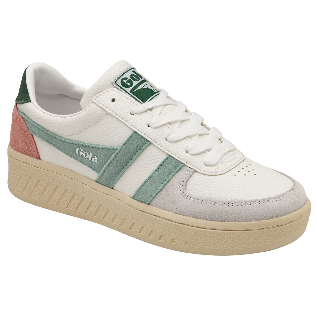 Gola Classics Grandslam Trident Sneakers Fehér Zöld Hungary | LRP-852370