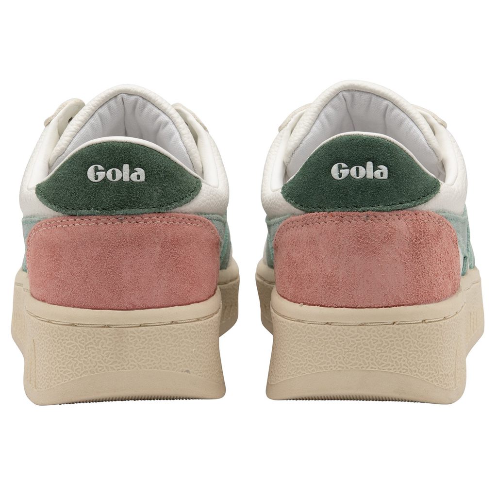 Gola Classics Grandslam Trident Sneakers Fehér Zöld Hungary | LRP-852370