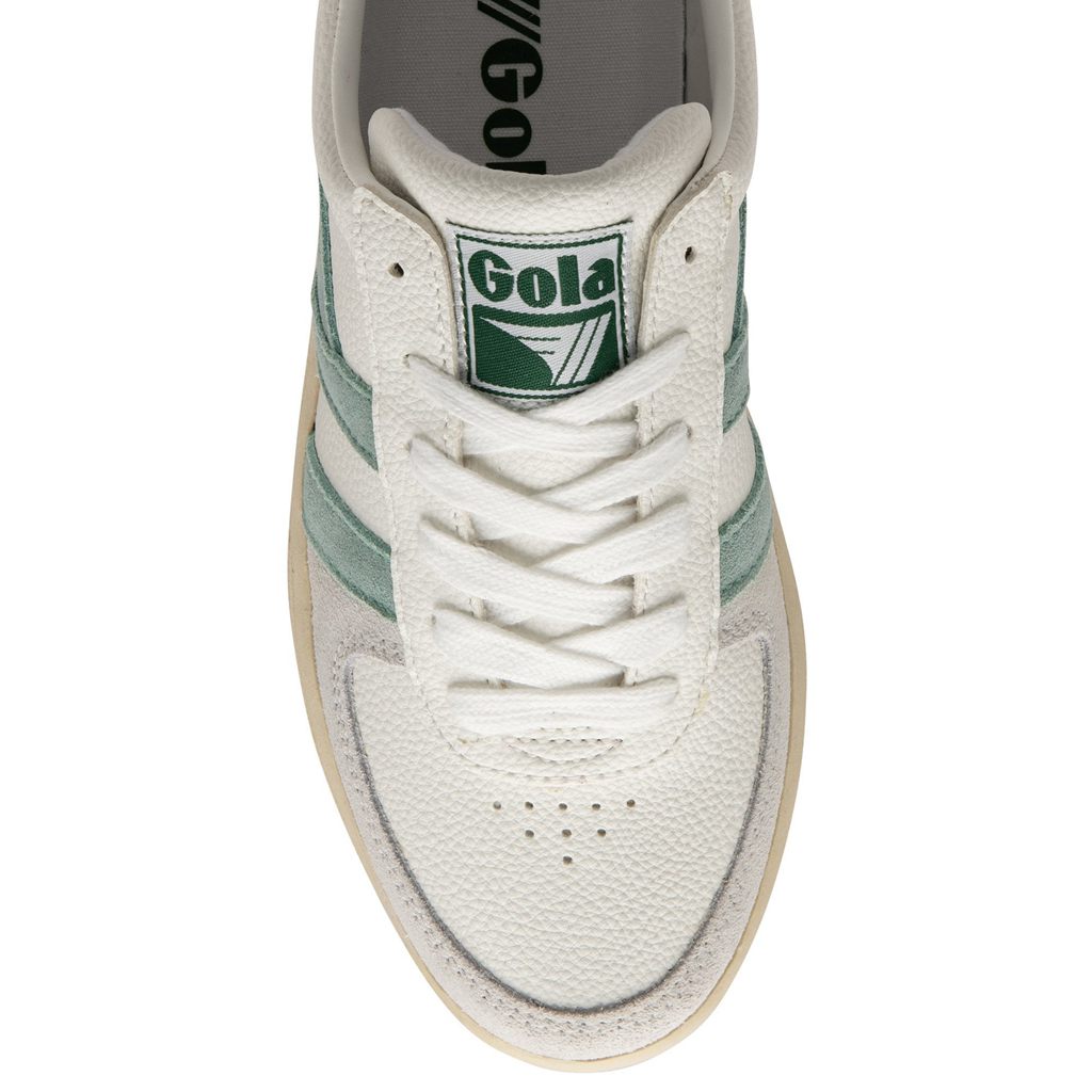 Gola Classics Grandslam Trident Sneakers Fehér Zöld Hungary | LRP-852370