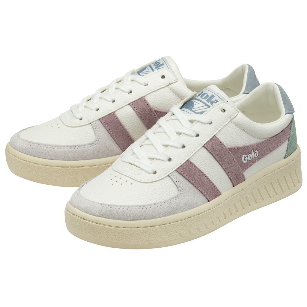 Gola Classics Grandslam Trident Sneakers Fehér Rózsaszín Hungary | IYU-421687