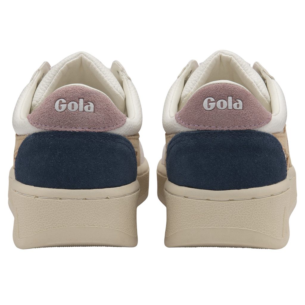 Gola Classics Grandslam Trident Sneakers Fehér Rózsaszín Hungary | PEA-836154