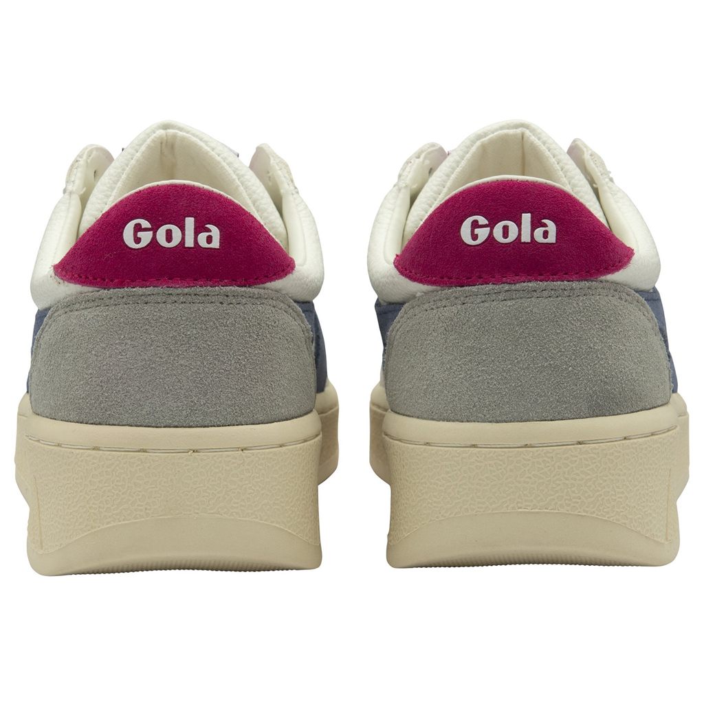Gola Classics Grandslam Trident Sneakers Fehér Fukszia Hungary | SQY-530846
