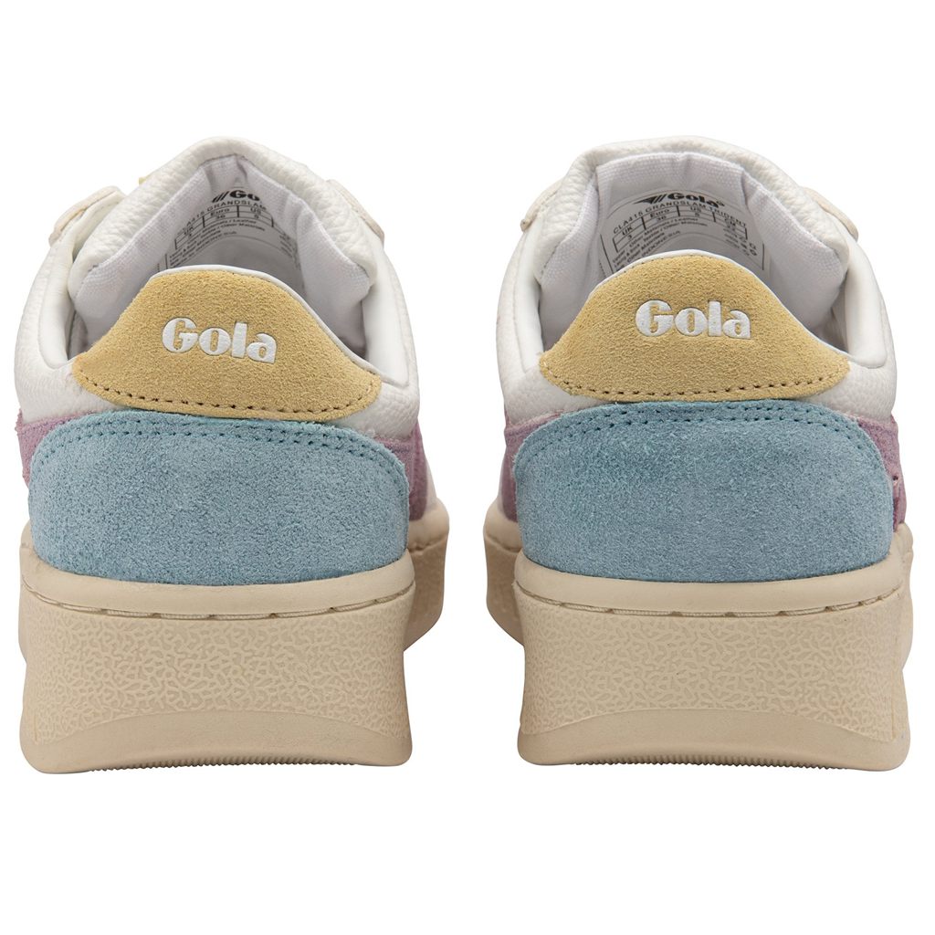 Gola Classics Grandslam Trident Sneakers Fehér Citrom Hungary | BZN-901825