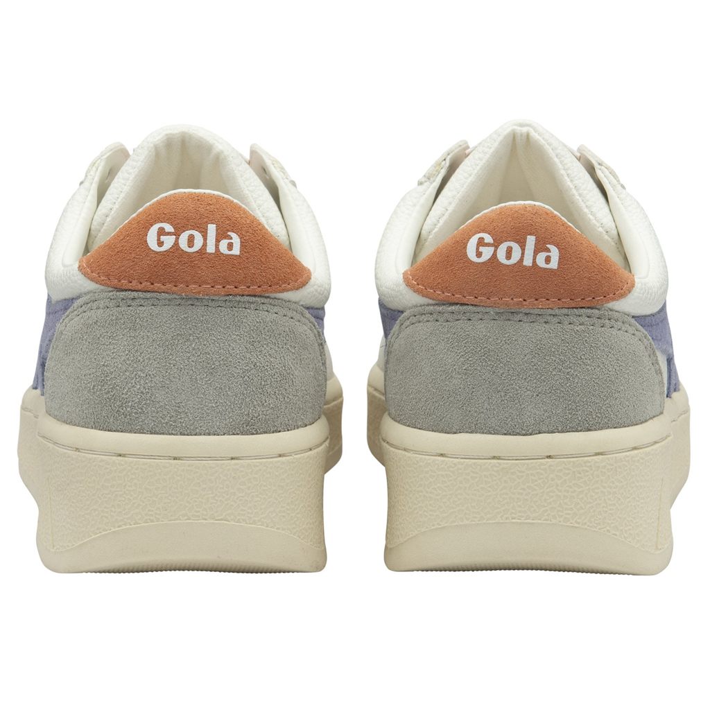 Gola Classics Grandslam Trident Sneakers Fehér Levendula Hungary | ESW-378524