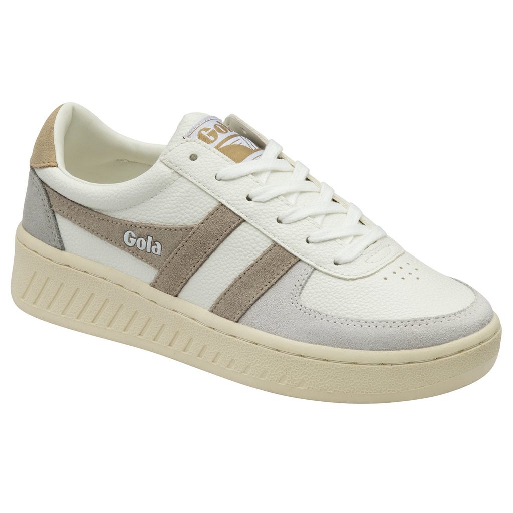 Gola Classics Grandslam Trident Sneakers Fehér Szürke Hungary | DGB-265904