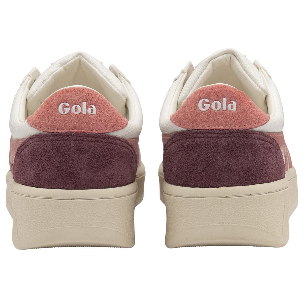 Gola Classics Grandslam Trident Sneakers Fehér Rózsaszín Korall Rózsaszín Hungary | FMH-859307