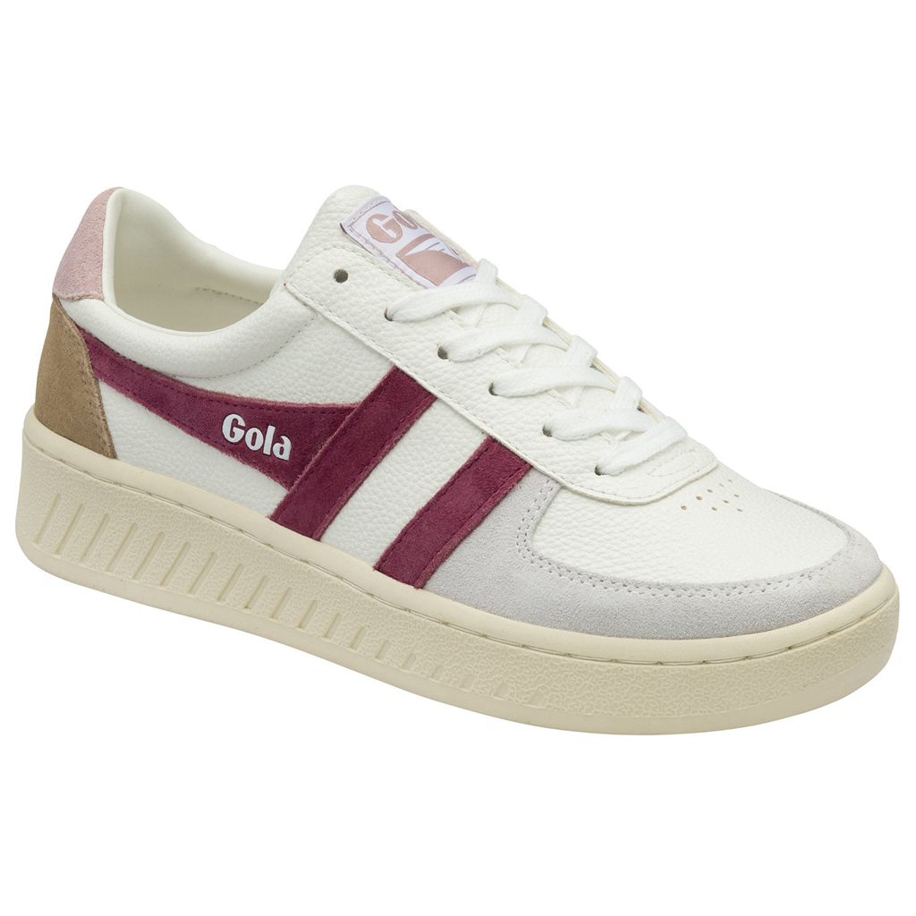 Gola Classics Grandslam Trident Sneakers Fehér Rózsaszín Hungary | NWD-687235