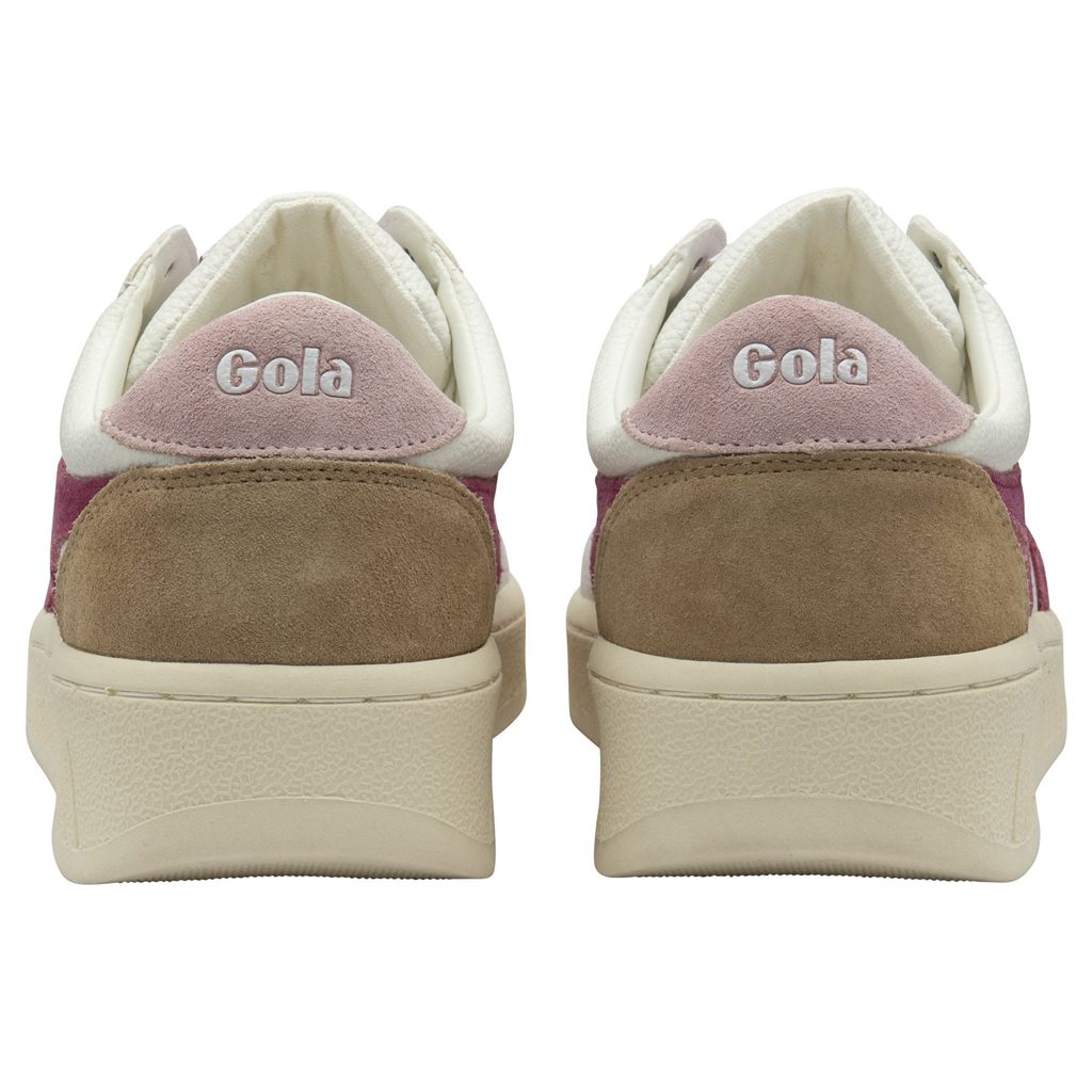 Gola Classics Grandslam Trident Sneakers Fehér Rózsaszín Hungary | NWD-687235
