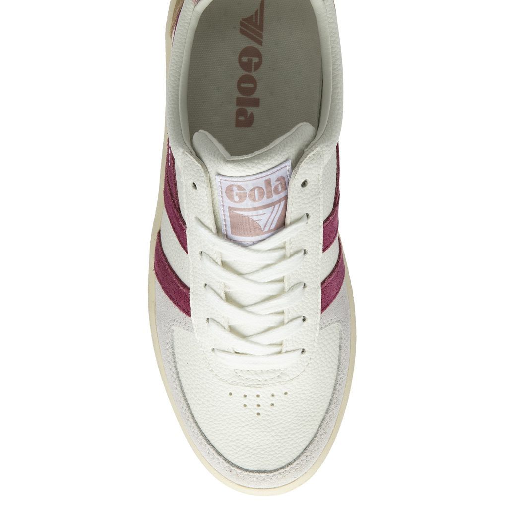Gola Classics Grandslam Trident Sneakers Fehér Rózsaszín Hungary | NWD-687235