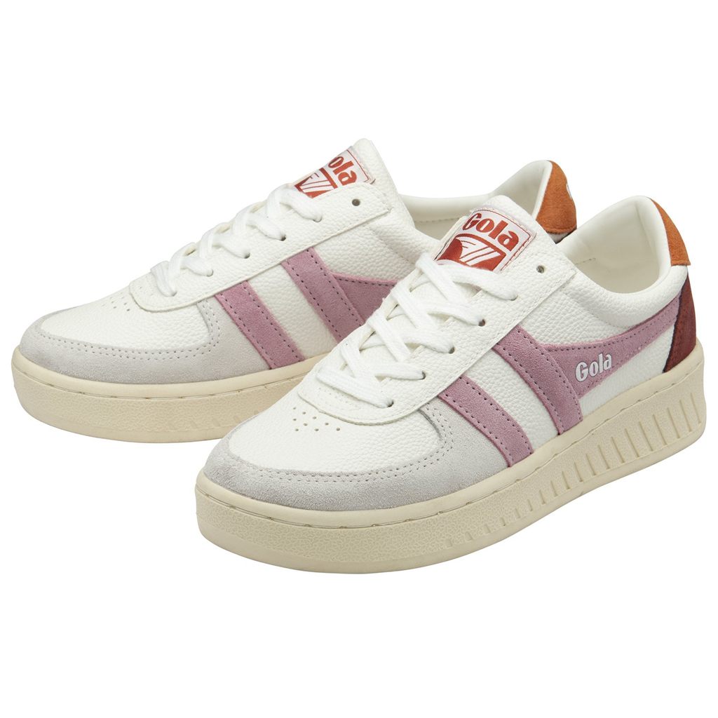 Gola Classics Grandslam Trident Sneakers Fehér Narancssárga Hungary | RFT-864397