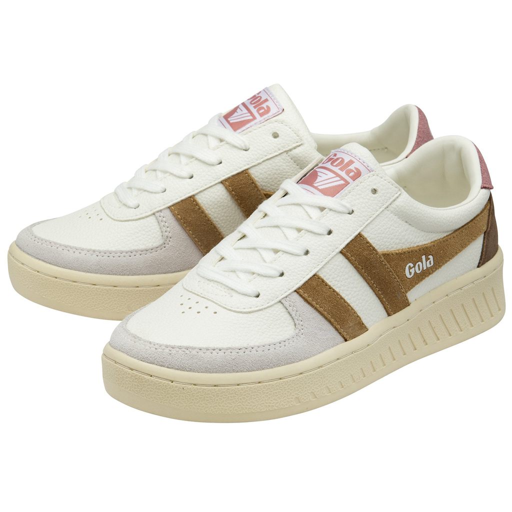 Gola Classics Grandslam Trident Sneakers Fehér Barna Rózsaszín Hungary | MVW-876241