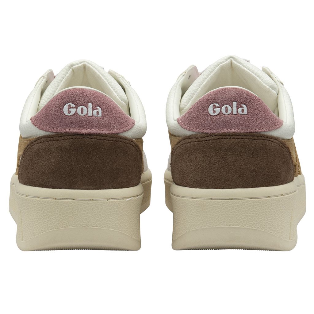 Gola Classics Grandslam Trident Sneakers Fehér Barna Rózsaszín Hungary | MVW-876241