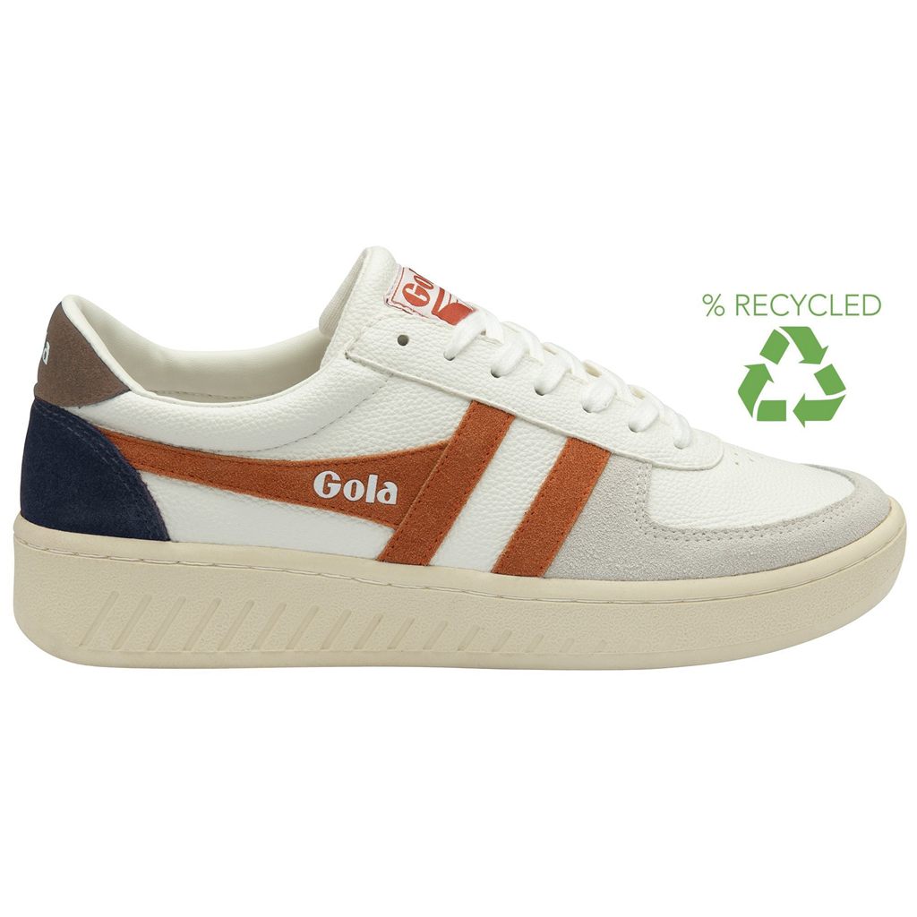Gola Classics Grandslam Trident Sneakers Fehér Narancssárga Hungary | MID-263849