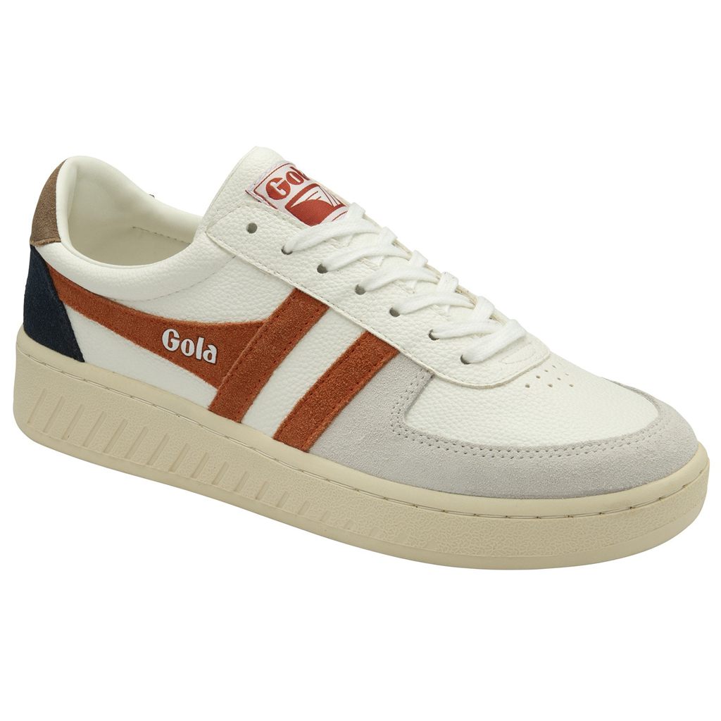 Gola Classics Grandslam Trident Sneakers Fehér Narancssárga Hungary | MID-263849