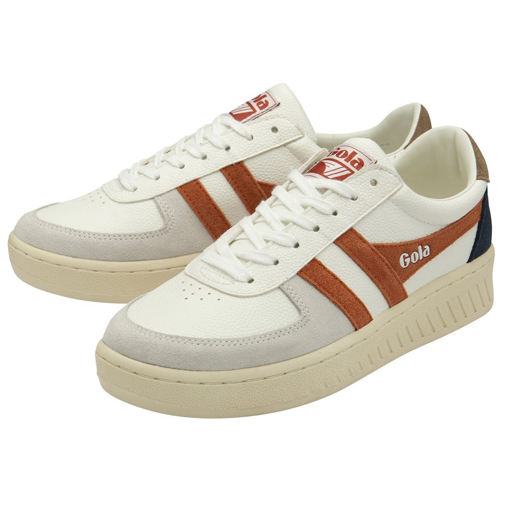 Gola Classics Grandslam Trident Sneakers Fehér Narancssárga Hungary | MID-263849