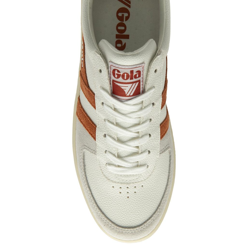 Gola Classics Grandslam Trident Sneakers Fehér Narancssárga Hungary | MID-263849
